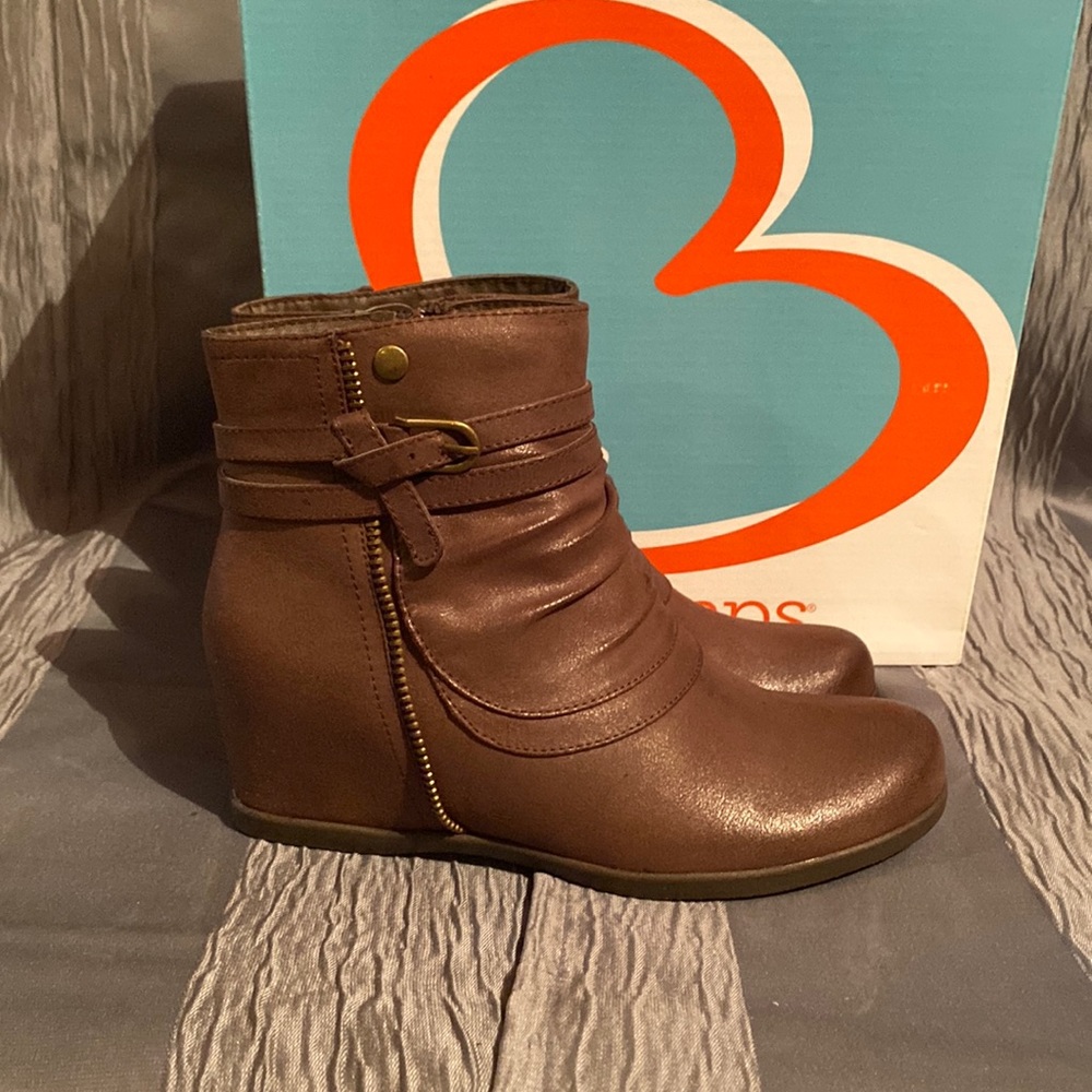 Wedge Booties